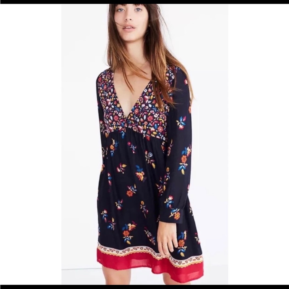 Sézane Daphna Floral Dress, size Medium / 38, Boho, Festival Core, Summer
